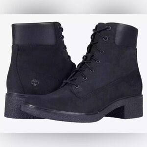 Black Timberland Brinda Nubuck Boots size 8